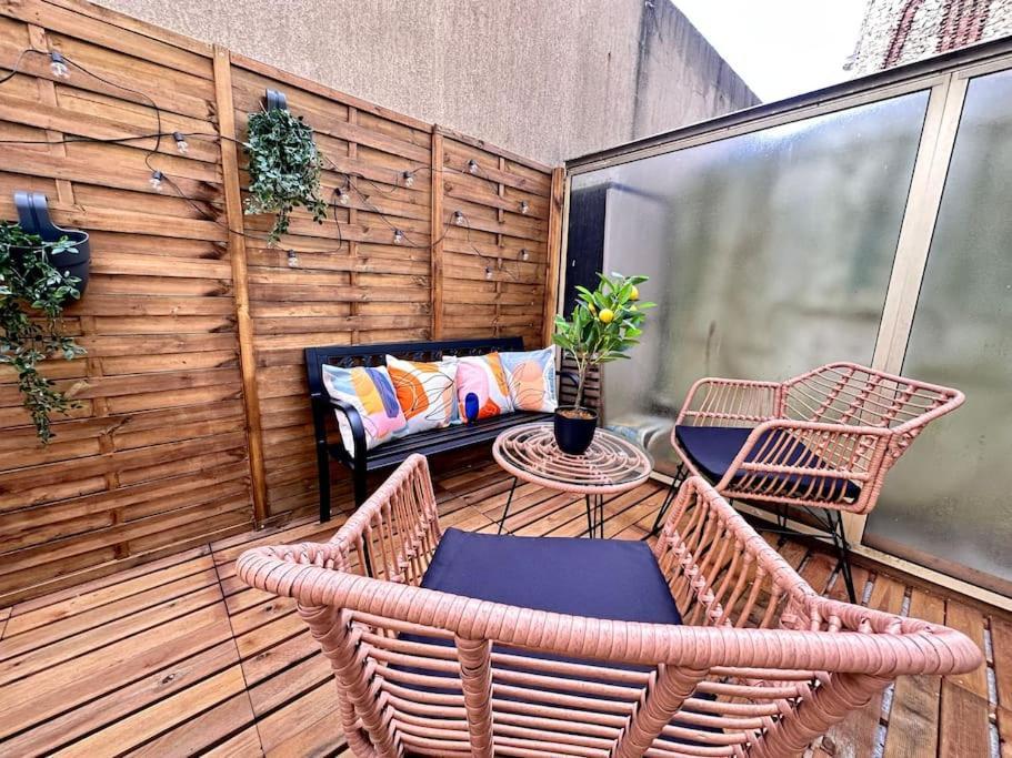 Drouet D'Erlon Duplex Spacieux, Terrasse Au Centre 랭스 외부 사진