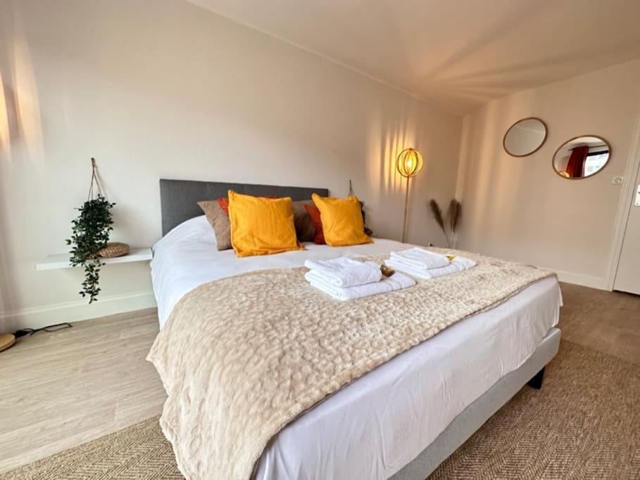 Drouet D'Erlon Duplex Spacieux, Terrasse Au Centre 랭스 외부 사진