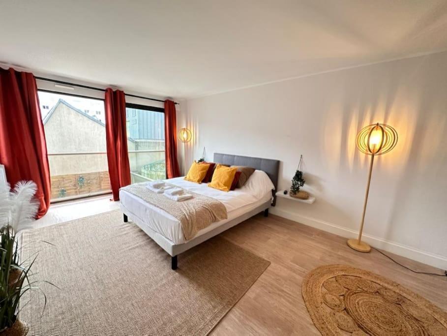 Drouet D'Erlon Duplex Spacieux, Terrasse Au Centre 랭스 외부 사진